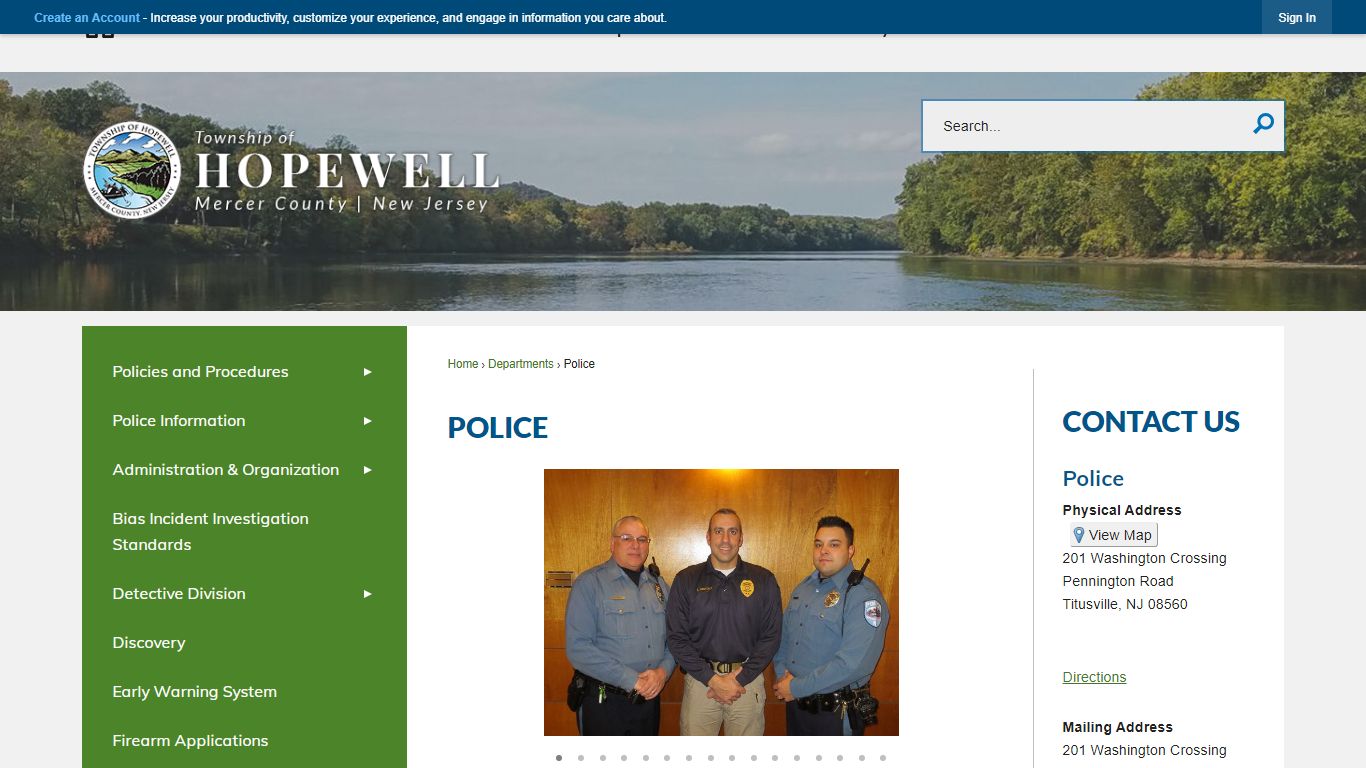 Police | Hopewell Township, NJ